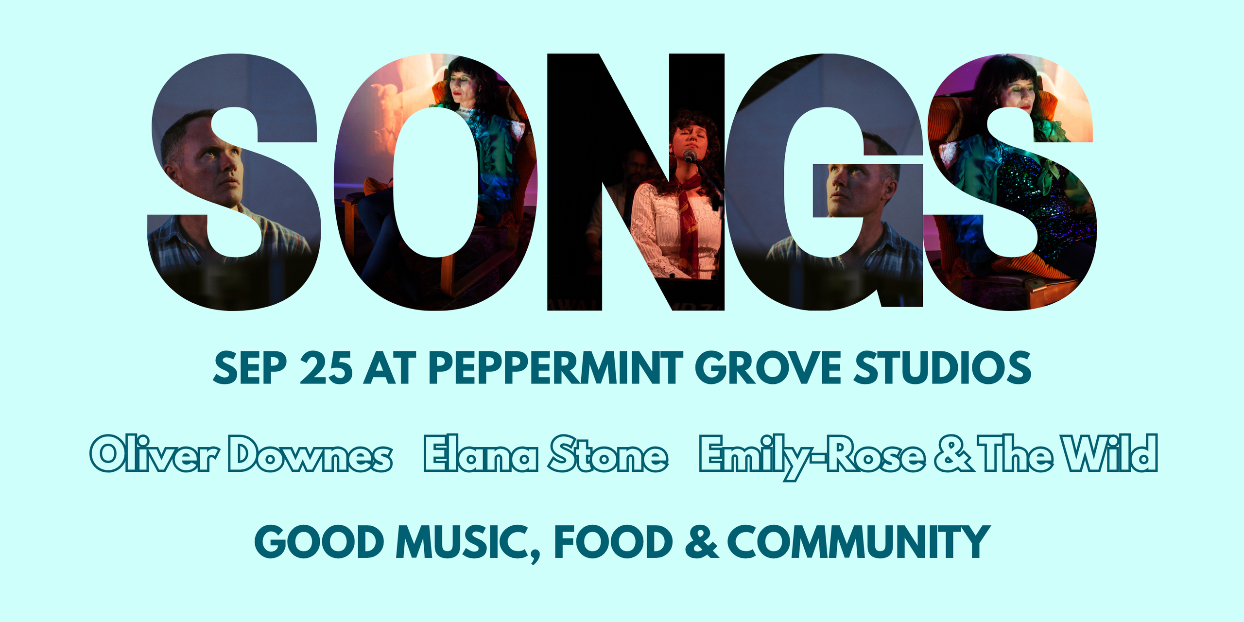 Studio Concert September 25: Elana Stone, Oliver Downes, Emily-Rose and The Wild